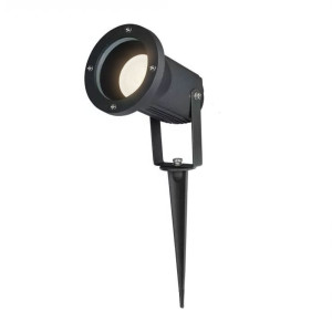 HOFTRONIC LED prikspot - Dimbaar - Kantelbaar - 4000K neutraal wit - 4 Watt 345 Lumen - IP65 - Waterdicht - Zwart - Tuinspot - tuinverlichting -