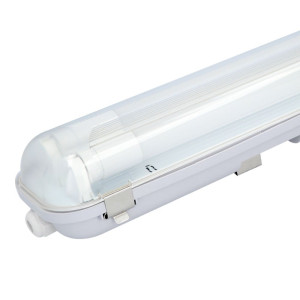 HOFTRONIC LED Feuchtraumleuchte 150cm doppelt - T8 (G13) - 48W 5280 Lumen (110lm/w) - 3000K warmweiß (830) - Verknüpfbar - Flimmerfrei - IP65