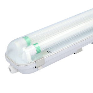 HOFTRONIC LED Feuchtraumleuchte 150cm doppelt - T8 (G13) - 60W 9600 Lumen (160lm/w) - 6000K tageslichtweiß (860) - Verknüpfbar - Flimmerfrei - IP65