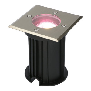 HOFTRONIC SMART Ramsay Smart Bodeneinbaustrahler außen - Quadratisch - 5,5W 400lm - RGBWW - Wifi + Bluetooth - Steuerbar per App - IP67 - Google Home