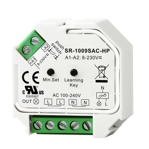 HOFTRONIC LED Empfänger - Kabellos - Maximal 400 Watt - Smart Memory - Geeignet für RF-Fernbedienungen - Weiß