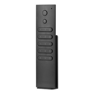 HOFTRONIC Afstandsbediening voor LED Dimmer - Voor dimmen en schakelen - 5-Kanaals - Met softkey - Bestuurbaar tot 30 meter - RF