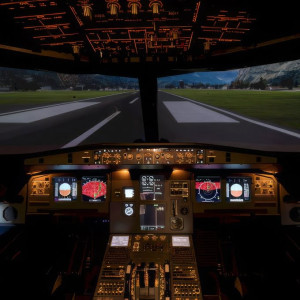 Symulator lotu | Gdańsk | 30 minut | Airbus A320 | 1 osoba | Prezent | Voucher | Karta podarunkowa | Bon | Cena