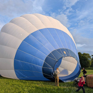 Lot balonem dla grupy na wyłączność | Ostrowiec Świętokrzyski | Niebieski Balon | 3-4 osoby | Prezent | Voucher | Karta podarunkowa | Bon | Cena
