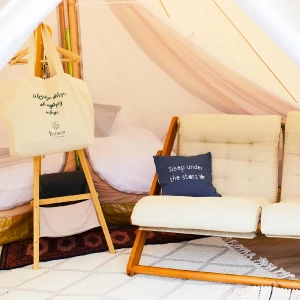 Glamping w bosco glamping | Łódź (Modrzewek) | Prezent | Voucher | Karta podarunkowa | Bon | Cena
