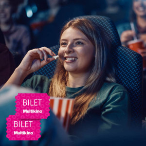 Voucher do Multikina | bilet dla 1 osoby | standard | Prezent | Voucher | Karta podarunkowa | Bon | Cena