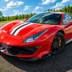 Jazda Ferrari 488 Pista- 4 okrążenia | (wiele torów) | Super Cars | Prezent | Voucher | Karta podarunkowa | Bon | Cena