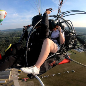 Lot motoparalotnią dla dwojga | Zielona Góra (Przylep-Lotnisko) | 20 minut | 2 osoby | Prezent | Voucher | Karta podarunkowa | Bon | Cena