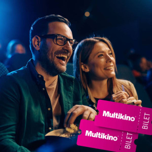 Voucher do Multikina | bilet dla 2 osób | VIP | Prezent | Voucher | Karta podarunkowa | Bon | Cena