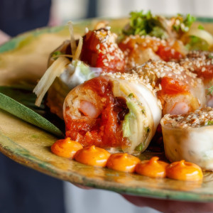Voucher 100 PLN na sushi z dostawą do domu | Poznań | Brand Sushi | 100 PLN | Prezent | Voucher | Karta podarunkowa | Bon | Cena