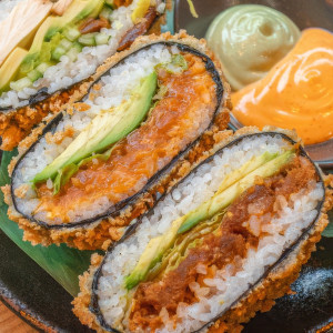 Voucher do restauracji sushi 150 PLN | Łódź (ul. Roosevelta) | Sushi Kushi | 150 PLN | Prezent | Voucher | Karta podarunkowa | Bon | Cena