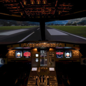 Symulator lotu | Gdańsk | 15 minut | Airbus A320 | 1 osoba | Prezent | Voucher | Karta podarunkowa | Bon | Cena