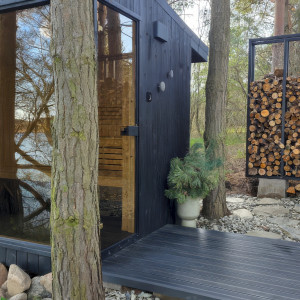 Saunowanie nad jeziorem w Leśnym SPA | Potołówek | 3 godziny | bez morsowania | Prezent | Voucher | Karta podarunkowa | Bon | Cena