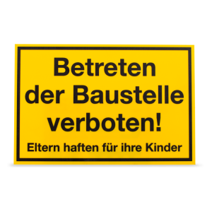 Hinweisschild Z82