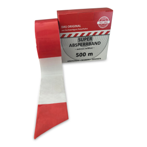 Folienabsperrband rot-weiß