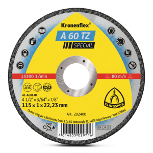 Trennscheibe A 60 TZ Special Edelstahl 115x1x22,23 mm