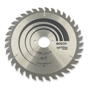 Bosch Handkreissägeblatt Optiline Wood 36 Zähne