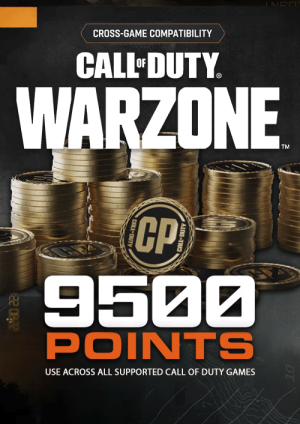 9,500 Call of Duty: Warzone Points Xbox One/Xbox Series X S/PC (WW)