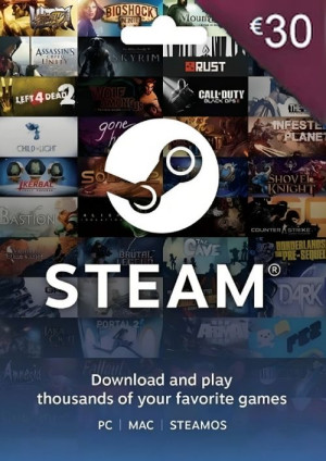 Steam Gift Card 30 EUR