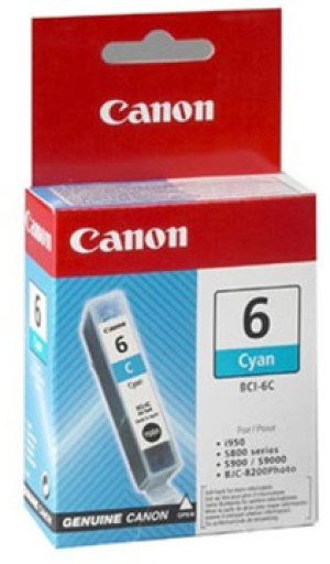 Canon Bci-6c Blækpatron, Blå, 280s