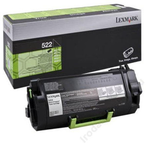 Lexmark 52d2h0e Lasertoner, Sort, 25000s