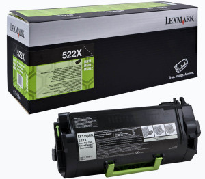 Lexmark 52d2x00 Lasertoner, Sort, 45000s