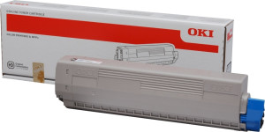 Oki 44844508 Lasertoner, Sort, 10.000s.