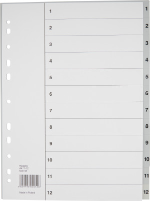 Budget Register   A4   Plast   1-12