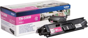 Brother Tn326m Lasertoner, Magenta, 3500 S.