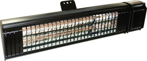 Heatcare Solo Terrassevarmer 2 Kw, L:56 Cm, Sølv