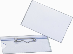 Bantex Navneskilt M. Nål   40x70 Mm