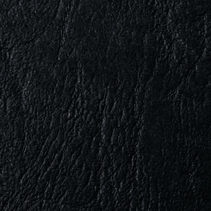 Gbc Leather-Grain Indbindingsomslag, A4, Sort
