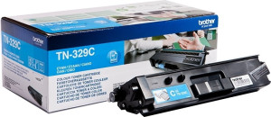 Brother Tn329c Lasertoner, Cyan, 6.000s