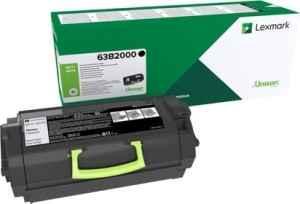 Lexmark 63b2000 Sort Tonerkassette, 11000 Sider