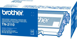 Brother Tn2110 Lasertoner, Sort, 1500s