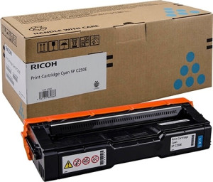 Ricoh 407544 Lasertoner, Cyan, 1.600s