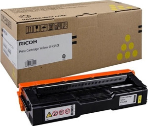 Ricoh 407546 Lasertoner, Gul, 1.600s