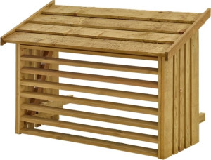 Plus Varmepumpeskjuler 116x56x78 Cm, Natur