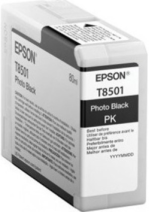 Epson T8501 Blækpatron, Fotosort, 80ml