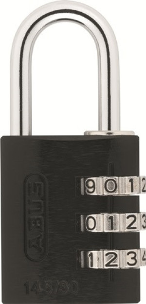 Abus Hængelås 145/30, Sort