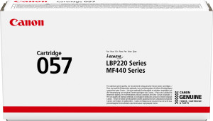 Canon Crg 057 Lasertoner, Sort, 3.100s