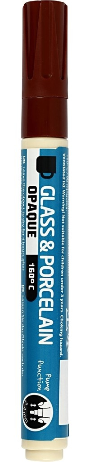 Glass & Porcelain Glas- Og Porcelænstus   2-4 Mm   Brun