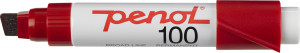 Penol 100 Permanent Marker   Rød