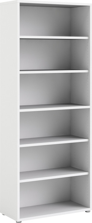 Budgetline Reol Med 6 Rum, Hvid