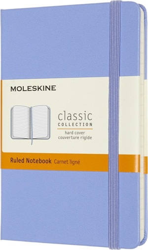 Moleskine Clas. H Notesbog   Pkt.   Linj.   H.Blå