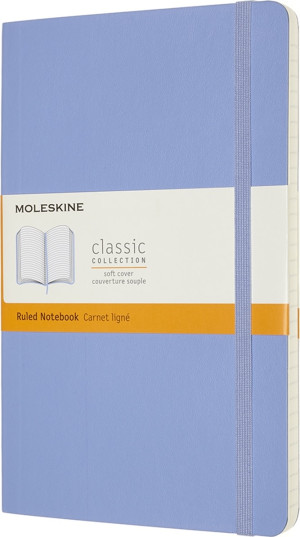 Moleskine Clas. S Notesbog   L   Linj.   H.Blå
