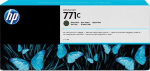 HP No 771c Blækpatron, Mat Sort, 775ml