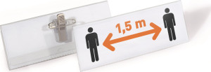 Durable Navneskilt M. N+k   40x105 Mm   14 Stk.