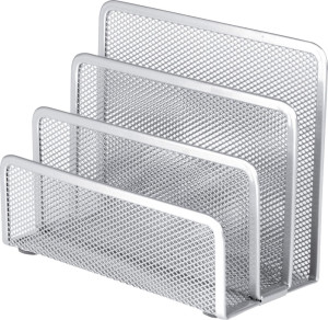 Office Mesh Brevholder   Sølv