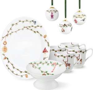 Kähler Hammershøi Christmas Gavepakke, 9 Dele